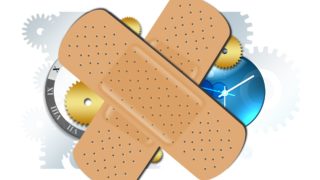 Band Aid Clock
