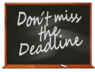 Dont miss deadline